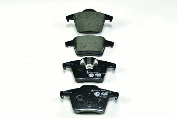 Brake Pad Set, disc brake - 8DB 355 010-801 HELLA
