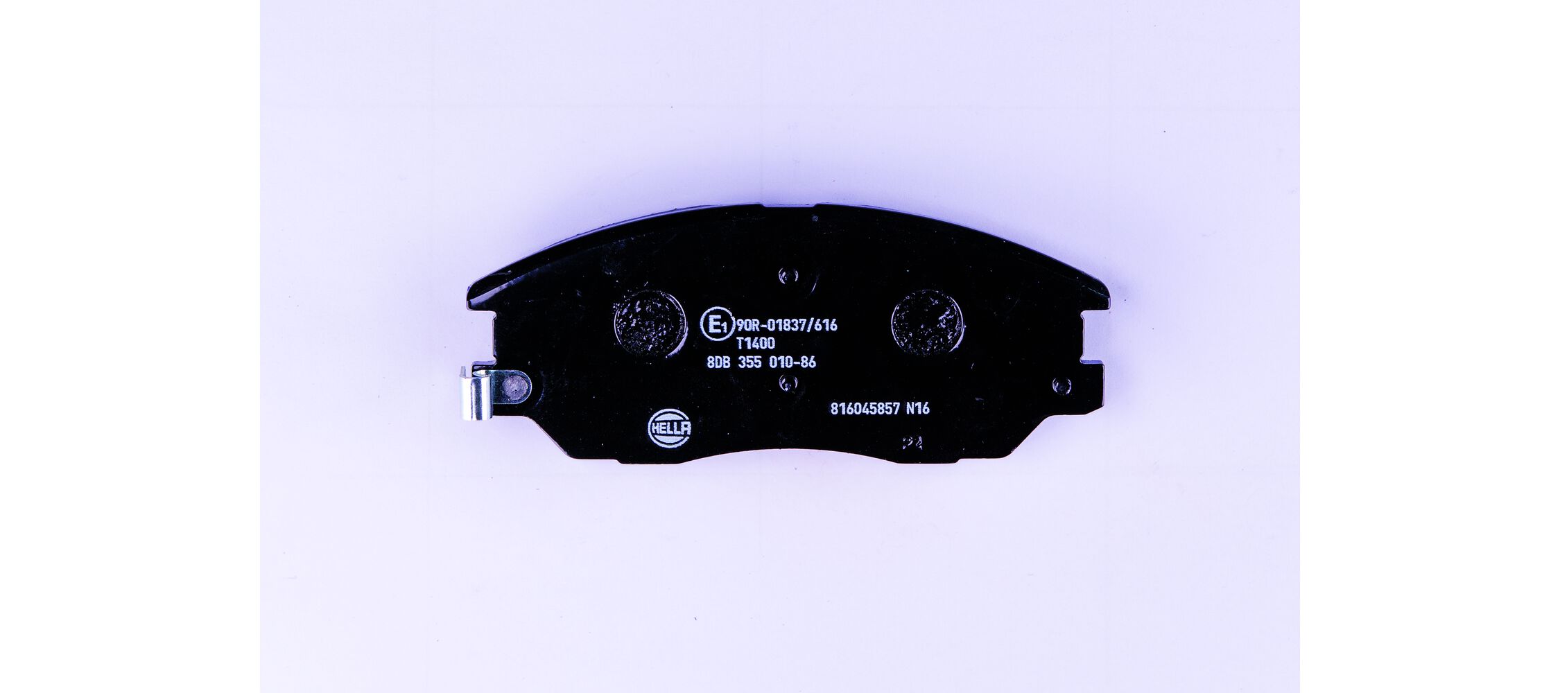 Kit pastiglie freno, Freno a disco - 8DB 355 010-861 HELLA