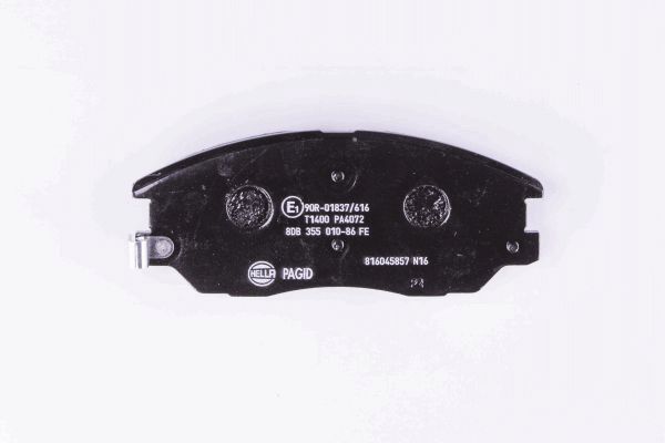 Kit pastiglie freno, Freno a disco - 8DB 355 010-861 HELLA
