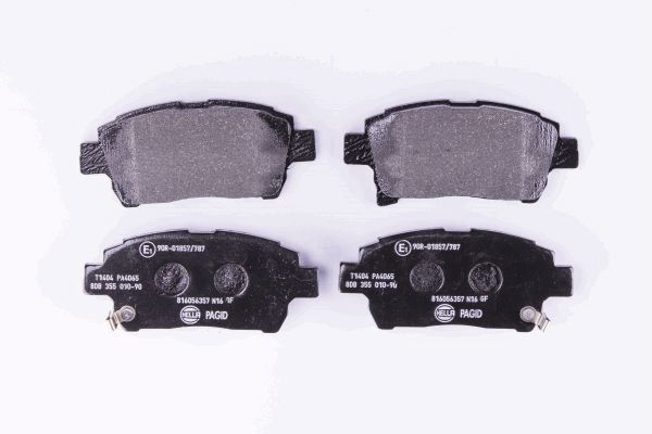 Brake Pad Set, disc brake - 8DB 355 010-901 HELLA