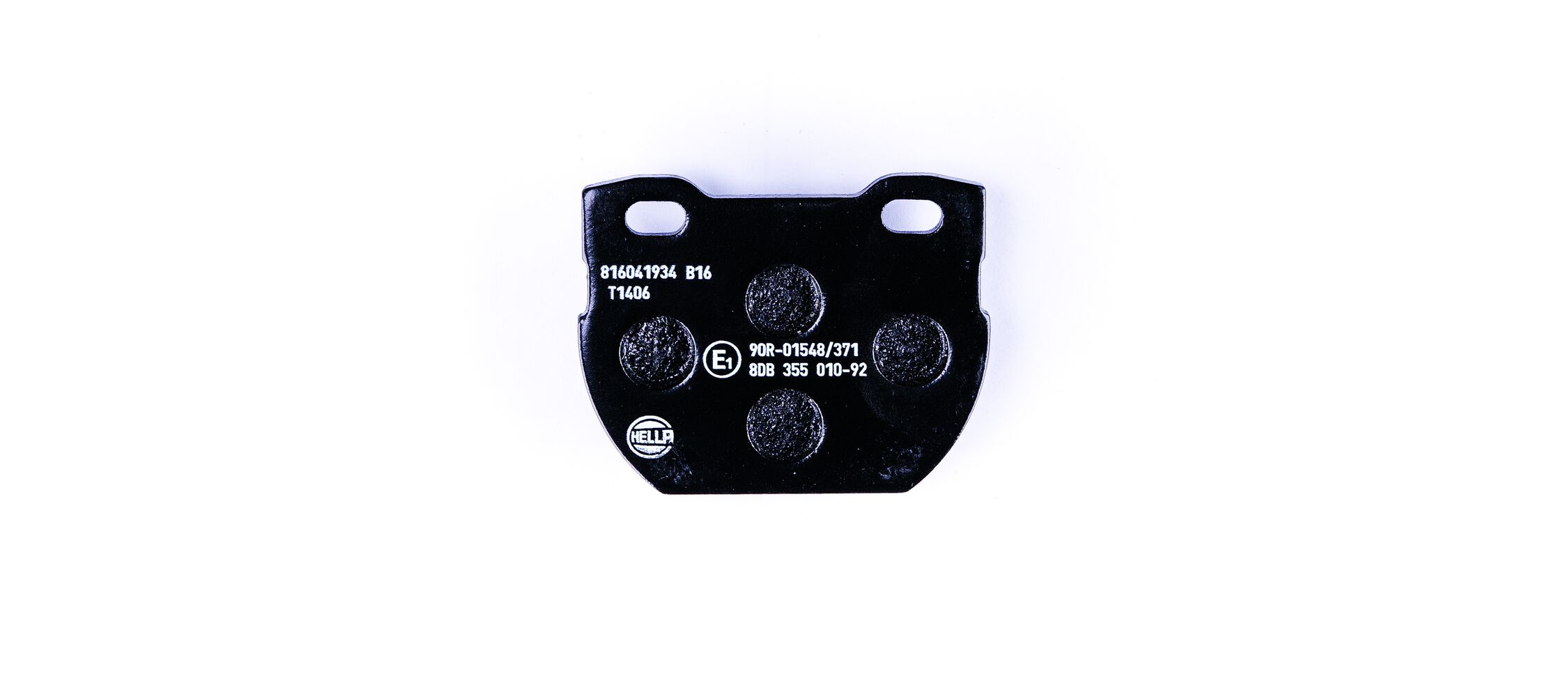 Brake Pad Set, disc brake - 8DB 355 010-921 HELLA
