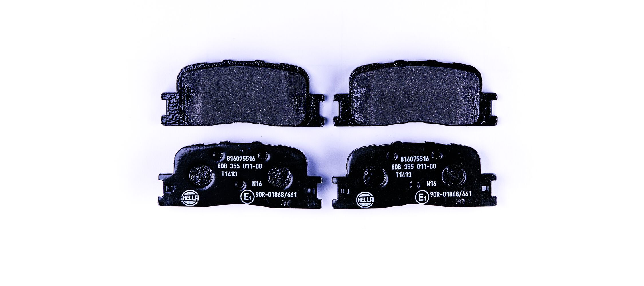 Kit pastiglie freno, Freno a disco - 8DB 355 011-001 HELLA