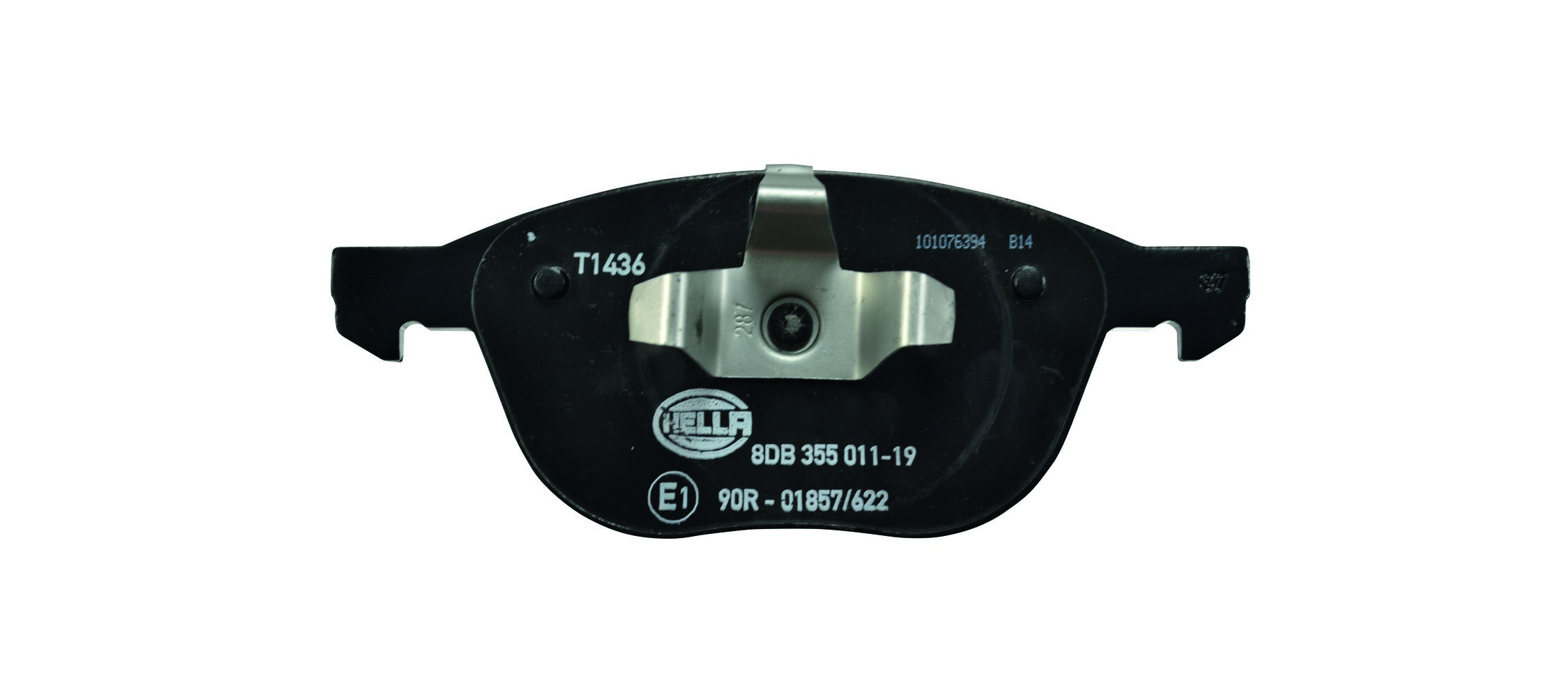 Brake Pad Set, disc brake - 8DB 355 011-191 HELLA