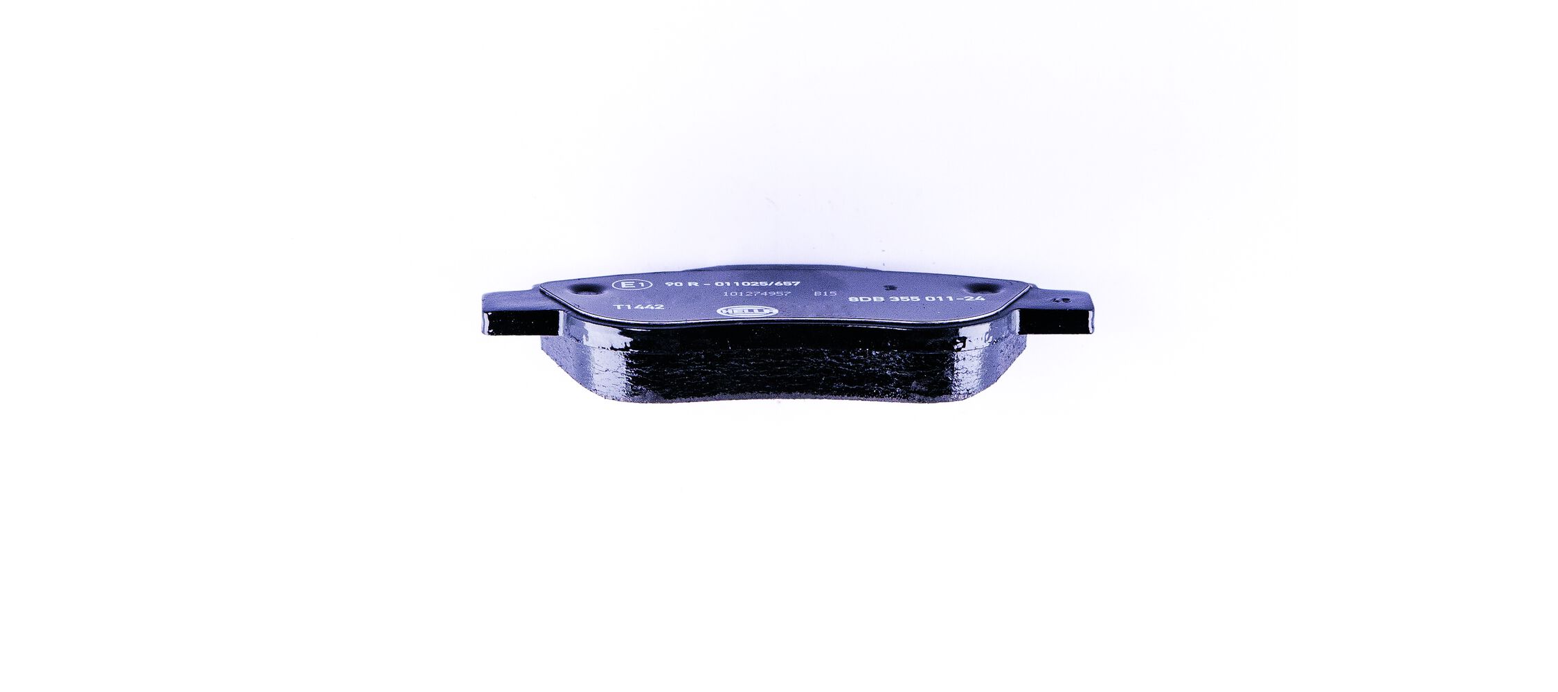 Brake Pad Set, disc brake - 8DB 355 011-241 HELLA