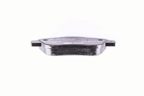 Brake Pad Set, disc brake - 8DB 355 011-241 HELLA