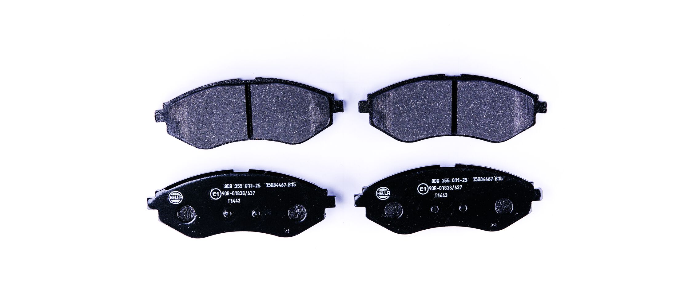 Kit pastiglie freno, Freno a disco - 8DB 355 011-251 HELLA