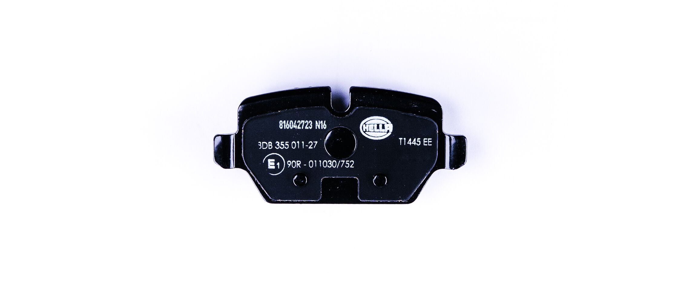 Brake Pad Set, disc brake - 8DB 355 011-271 HELLA