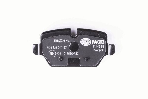Brake Pad Set, disc brake - 8DB 355 011-271 HELLA
