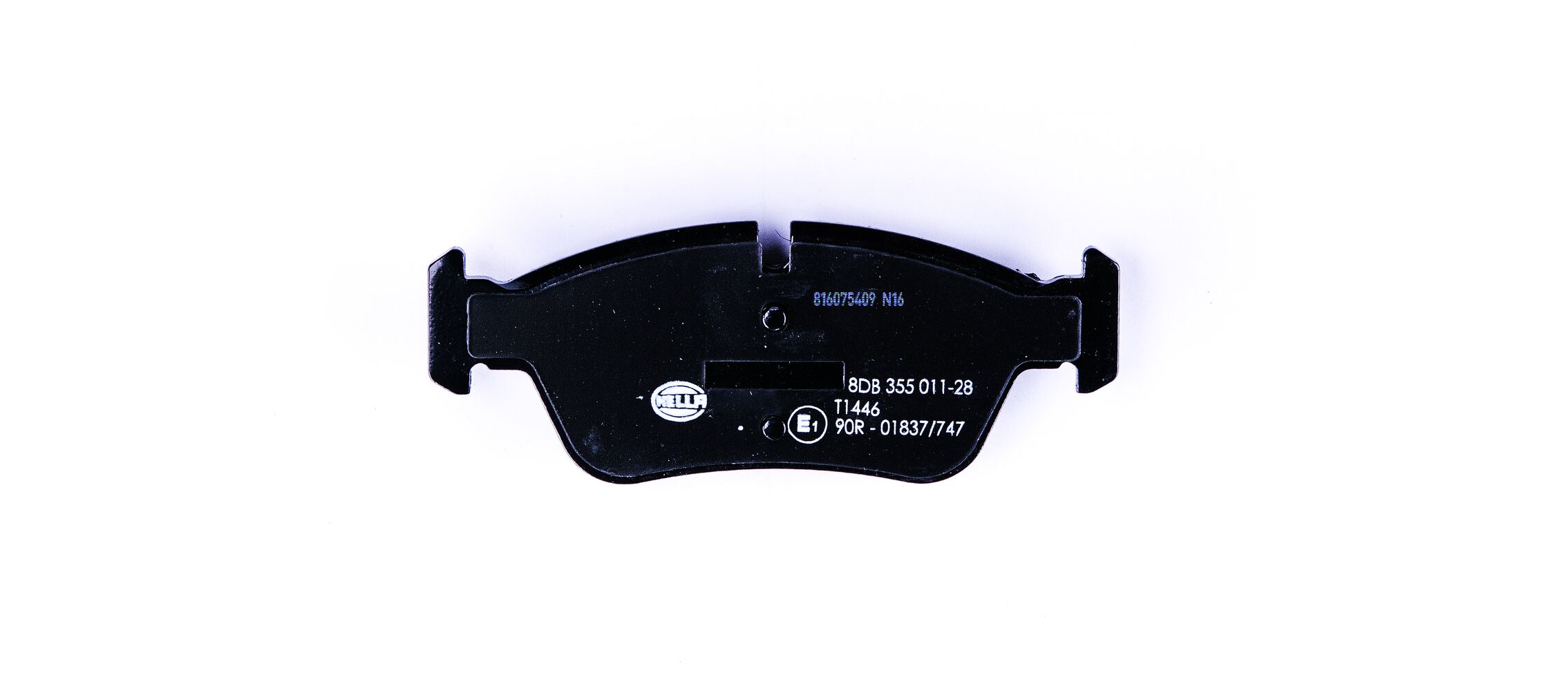 Bremsbelagsatz, Scheibenbremse - 8DB 355 011-281 HELLA