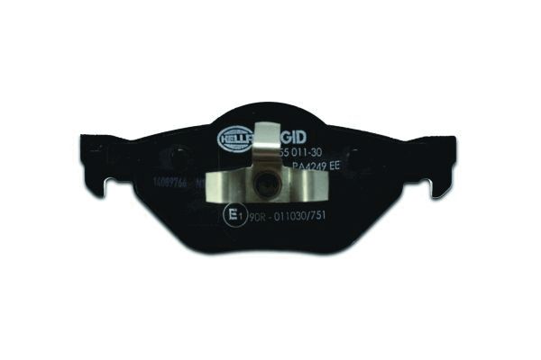 Brake Pad Set, disc brake - 8DB 355 011-301 HELLA