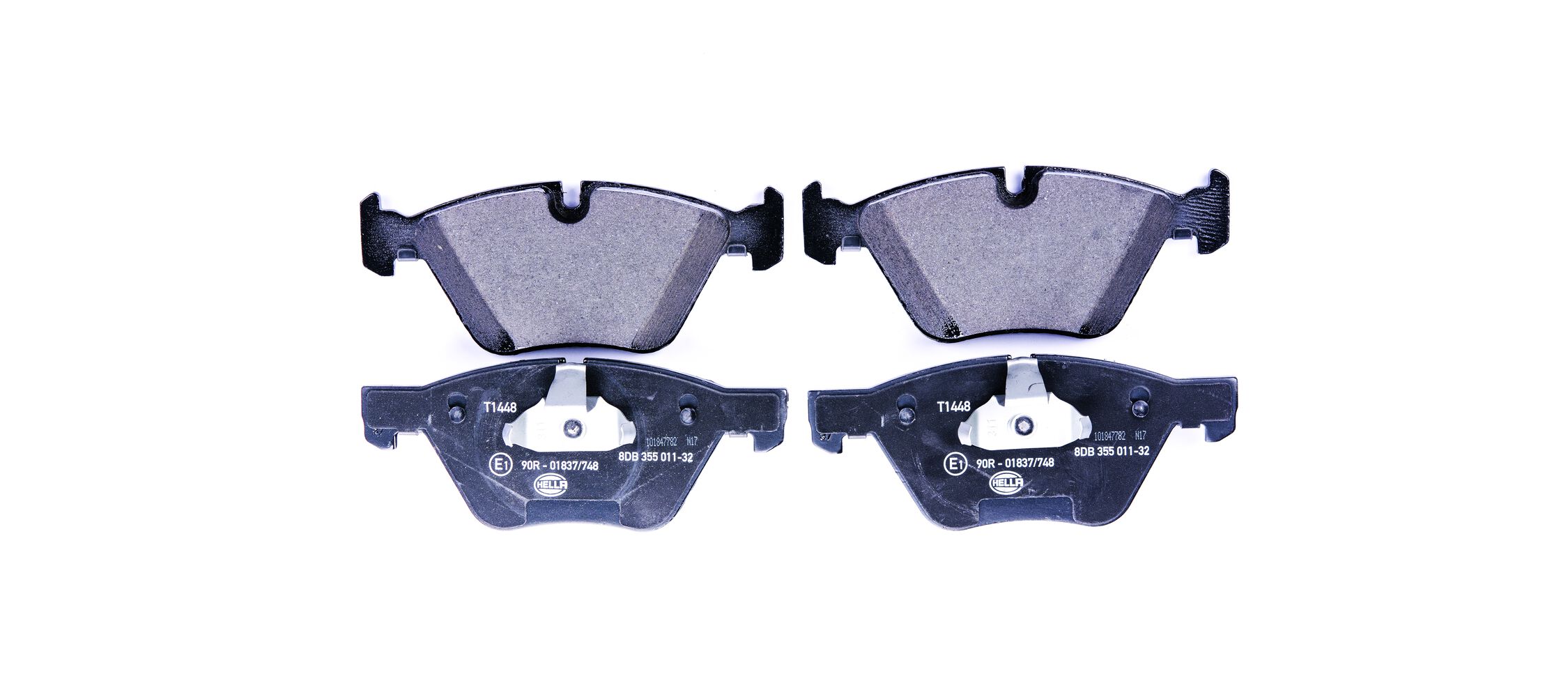 Kit pastiglie freno, Freno a disco - 8DB 355 011-321 HELLA