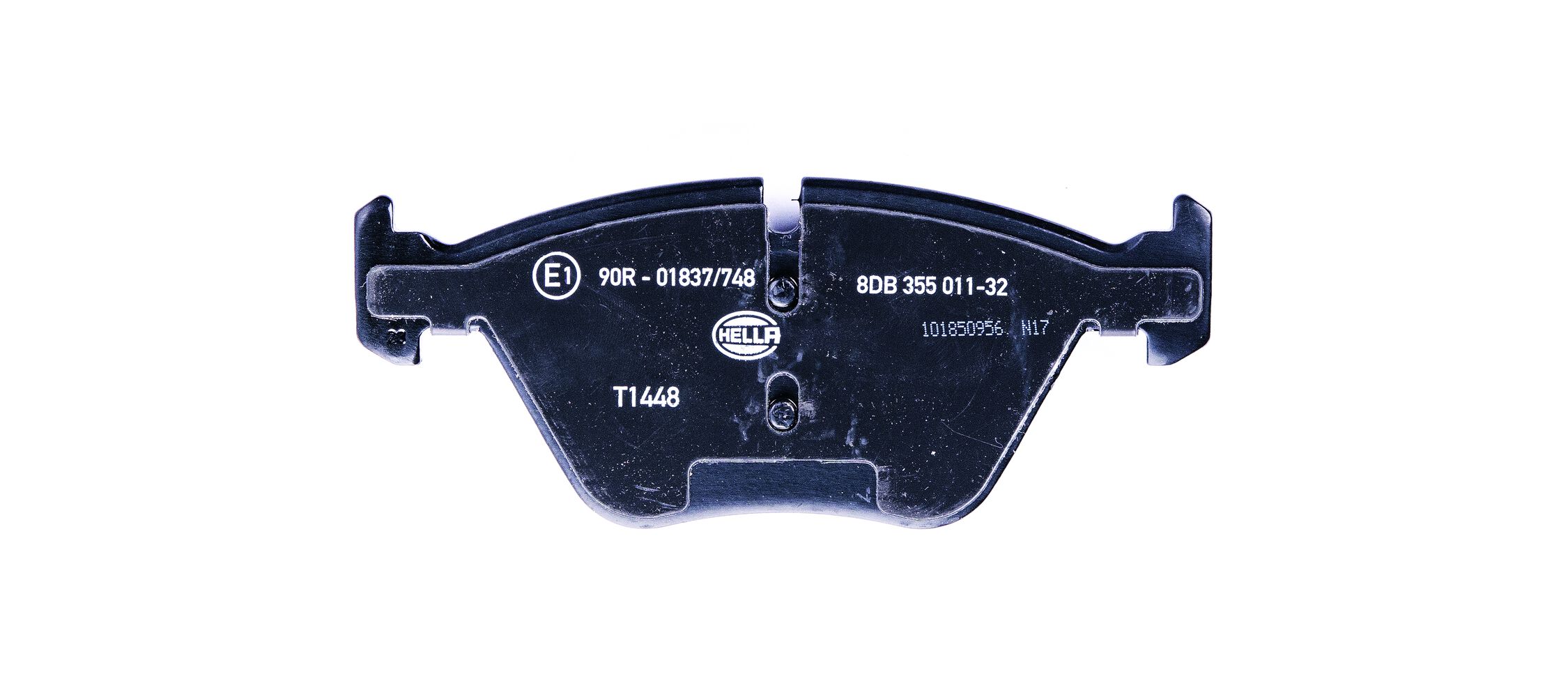 Brake Pad Set, disc brake - 8DB 355 011-321 HELLA