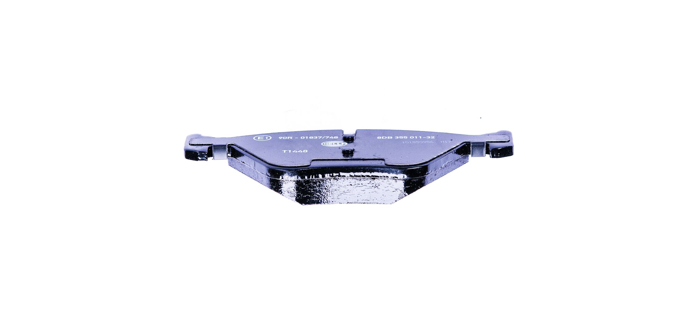 Brake Pad Set, disc brake - 8DB 355 011-321 HELLA