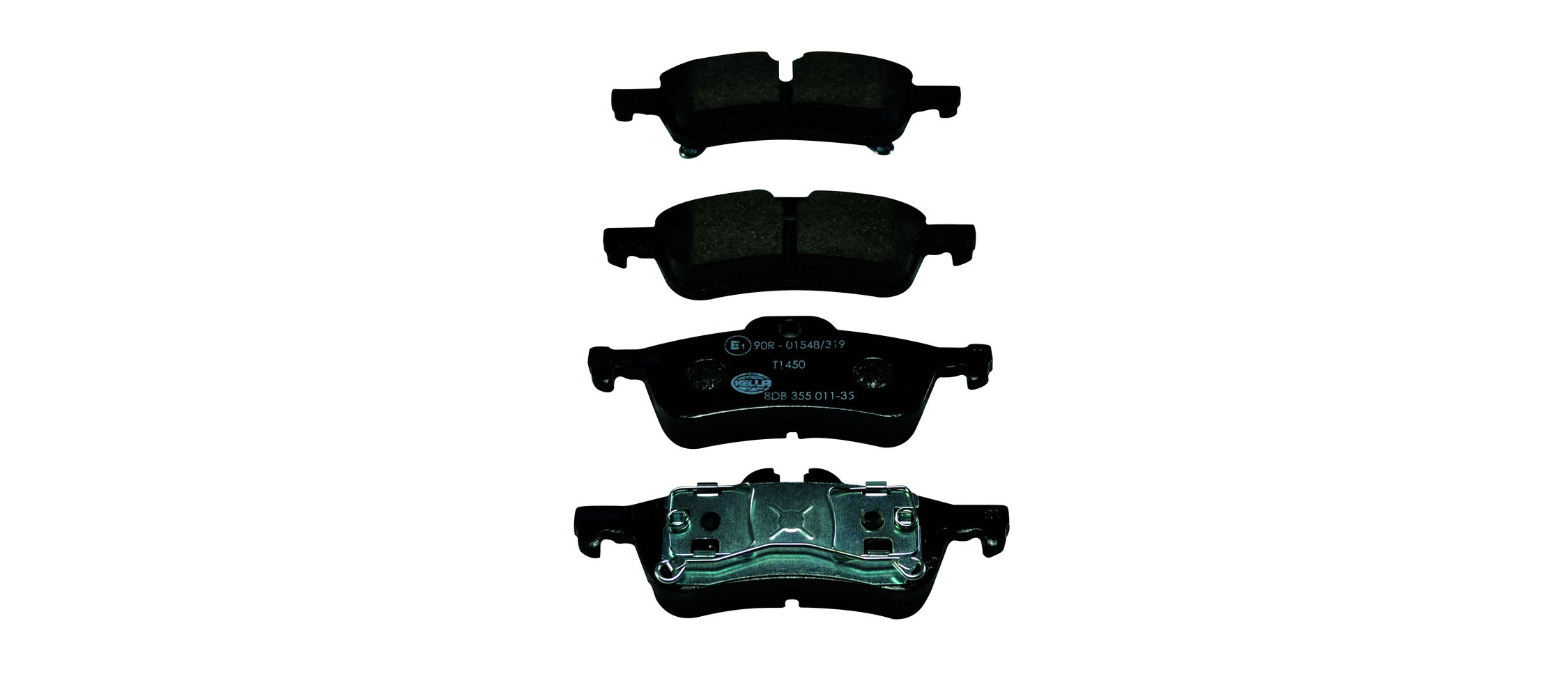 Kit pastiglie freno, Freno a disco - 8DB 355 011-351 HELLA