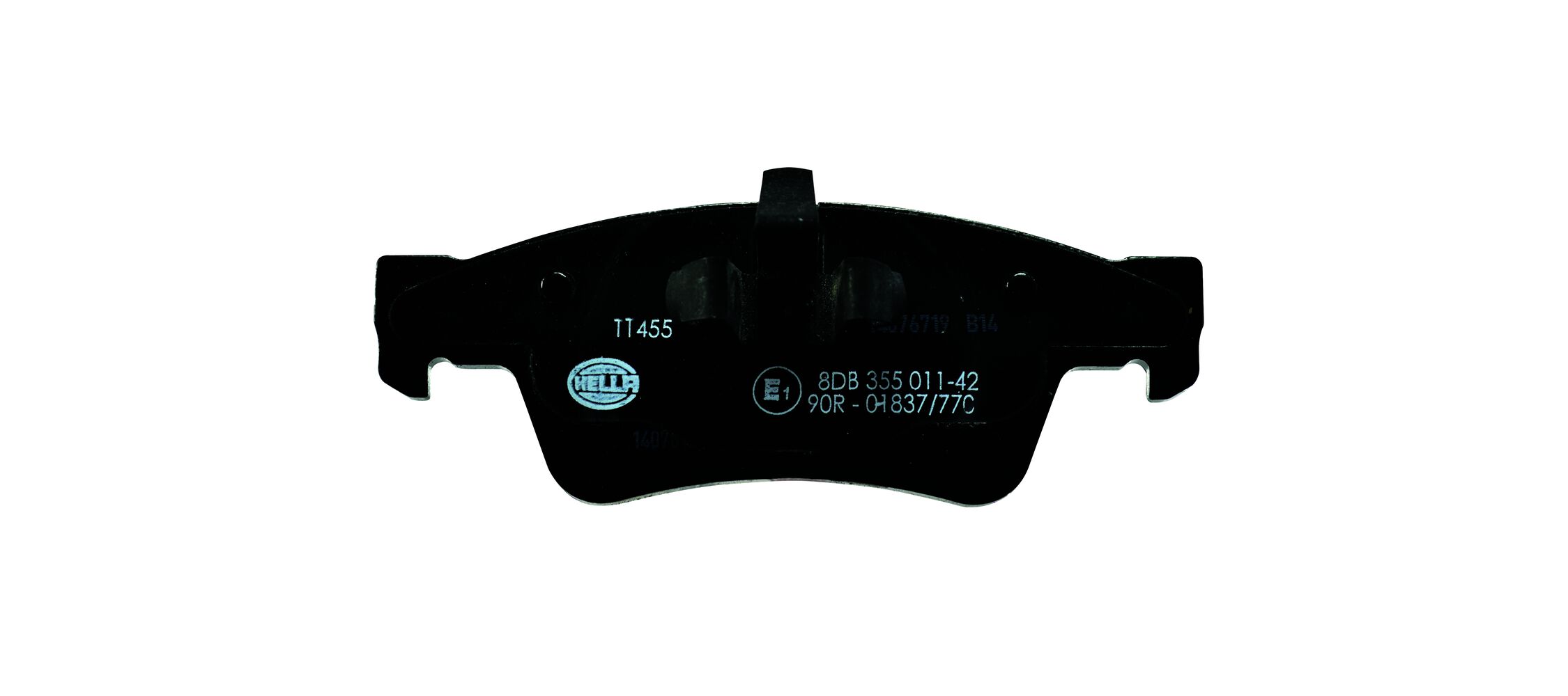 Brake Pad Set, disc brake - 8DB 355 011-421 HELLA