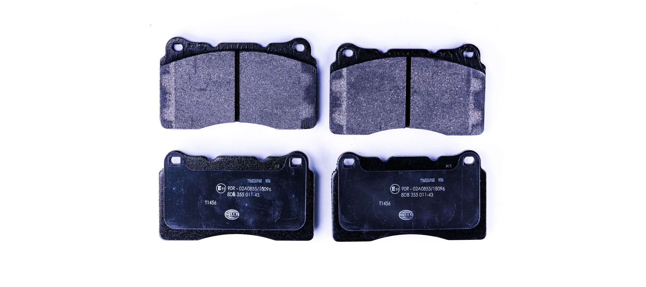 Kit pastiglie freno, Freno a disco - 8DB 355 011-431 HELLA