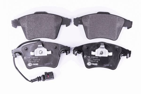 Brake Pad Set, disc brake - 8DB 355 011-441 HELLA