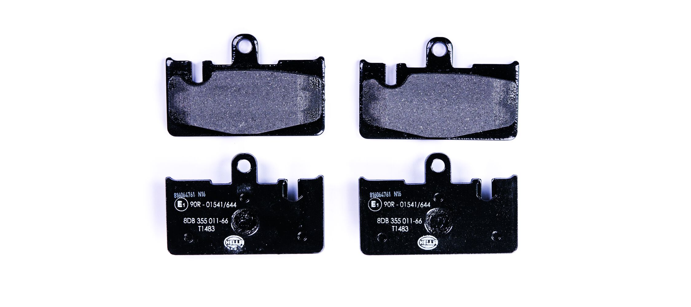 Kit pastiglie freno, Freno a disco - 8DB 355 011-661 HELLA