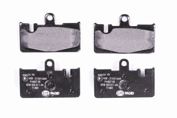 Kit pastiglie freno, Freno a disco - 8DB 355 011-661 HELLA