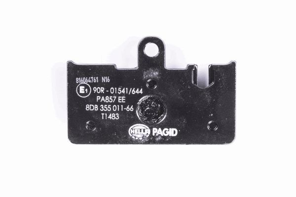 Kit pastiglie freno, Freno a disco - 8DB 355 011-661 HELLA