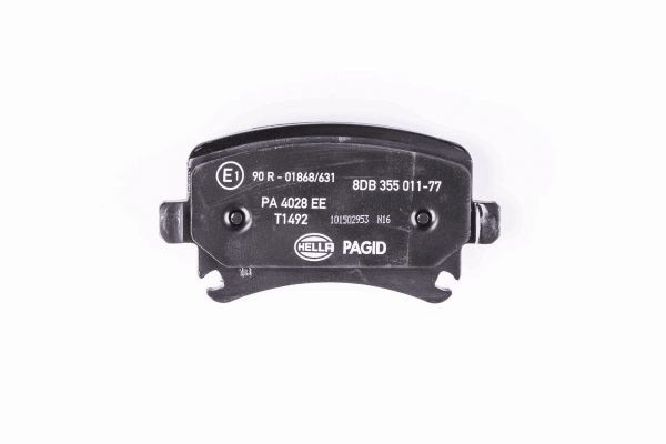 Kit pastiglie freno, Freno a disco - 8DB 355 011-771 HELLA