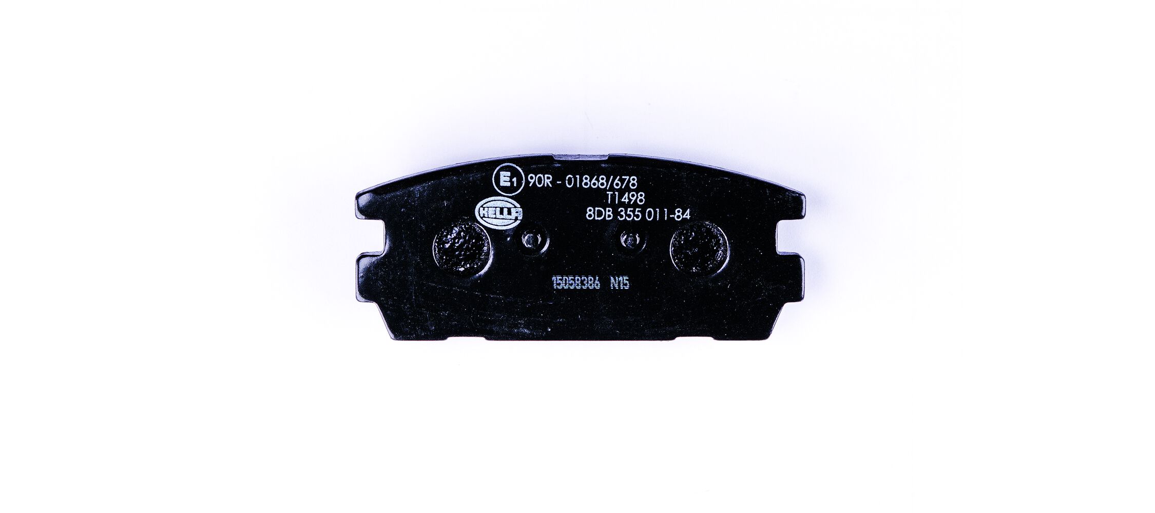 Brake Pad Set, disc brake - 8DB 355 011-841 HELLA