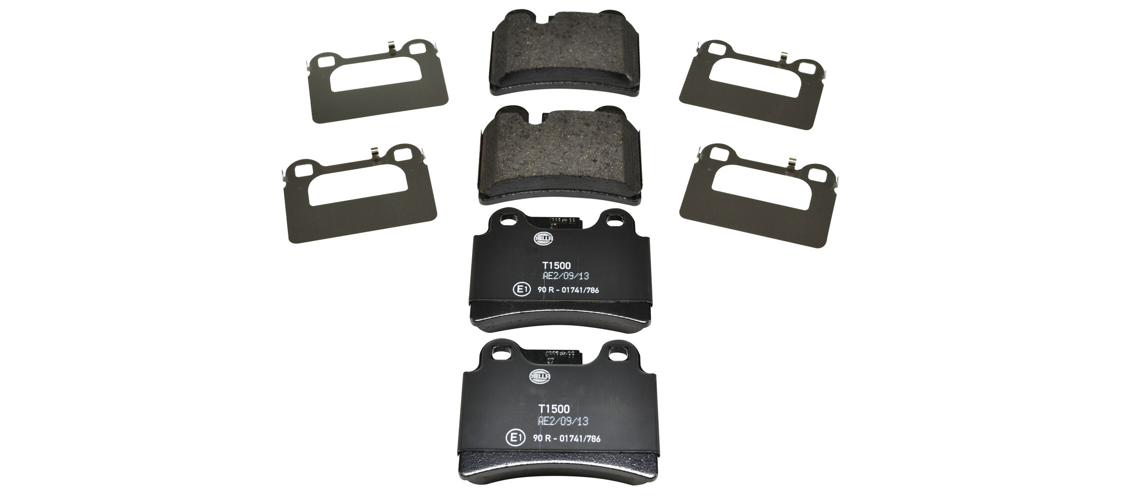 Kit pastiglie freno, Freno a disco - 8DB 355 011-861 HELLA