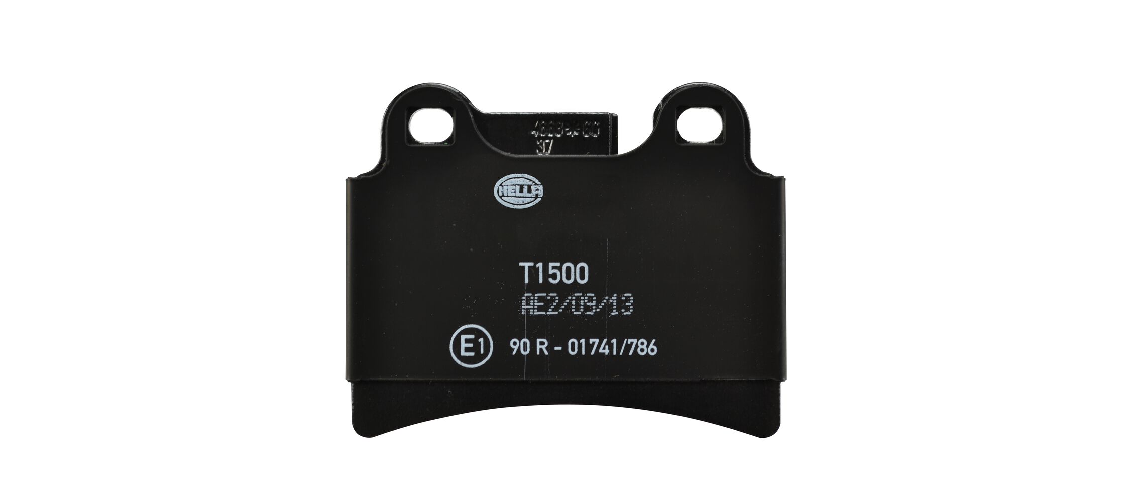 Brake Pad Set, disc brake - 8DB 355 011-861 HELLA