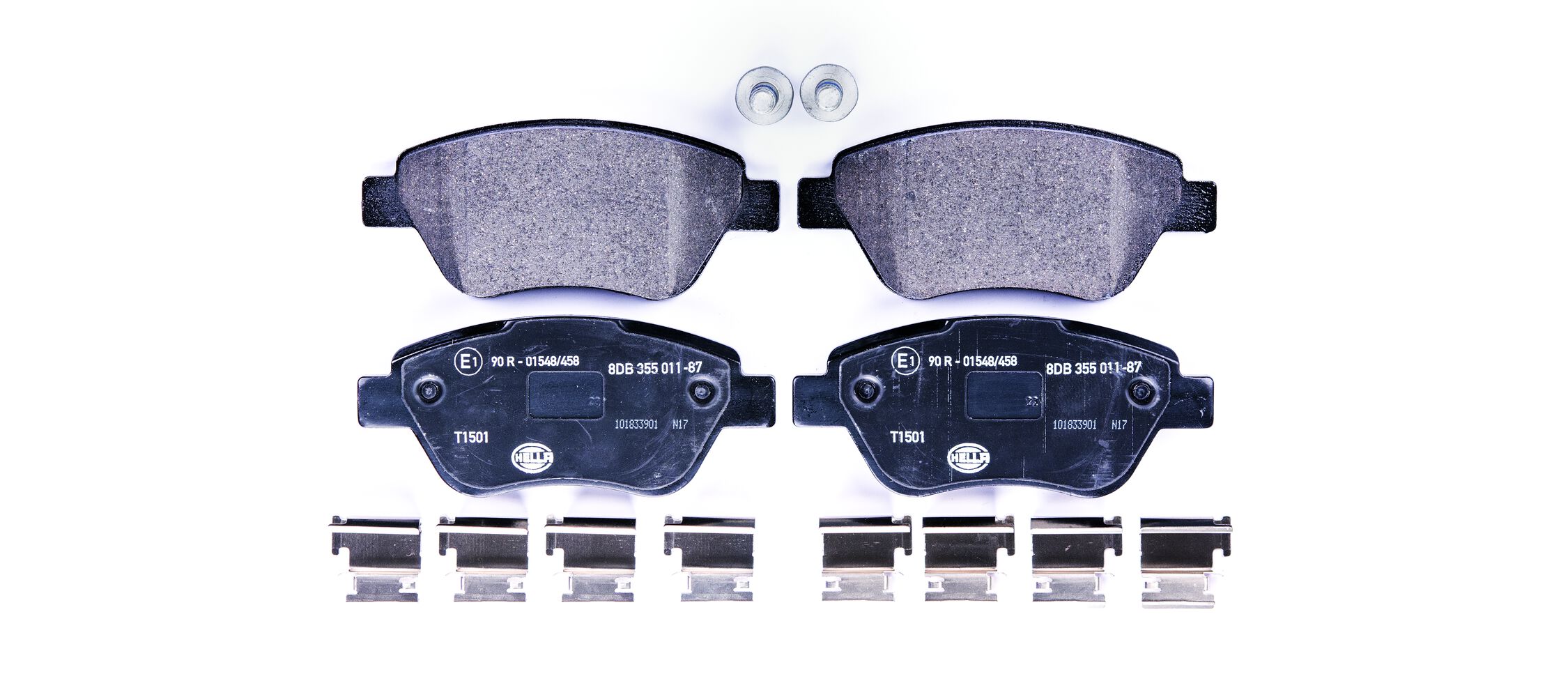 Kit pastiglie freno, Freno a disco - 8DB 355 011-871 HELLA