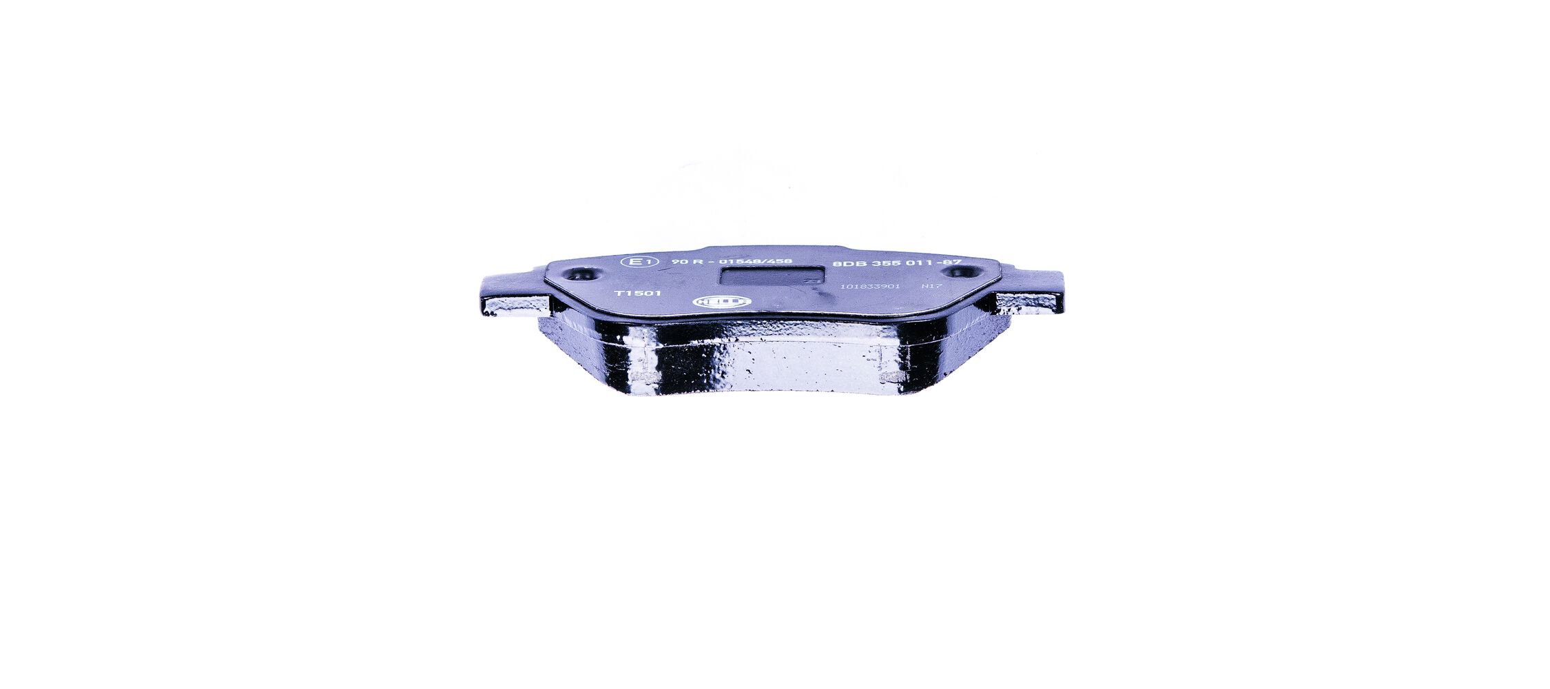 Brake Pad Set, disc brake - 8DB 355 011-871 HELLA