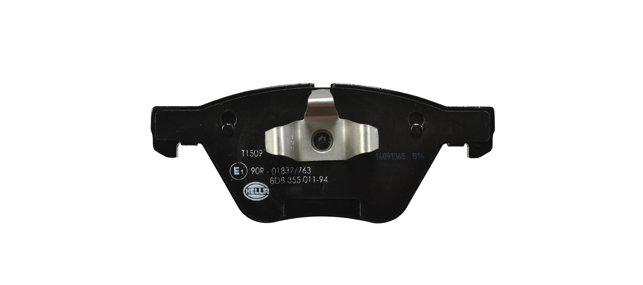 Brake Pad Set, disc brake - 8DB 355 011-941 HELLA
