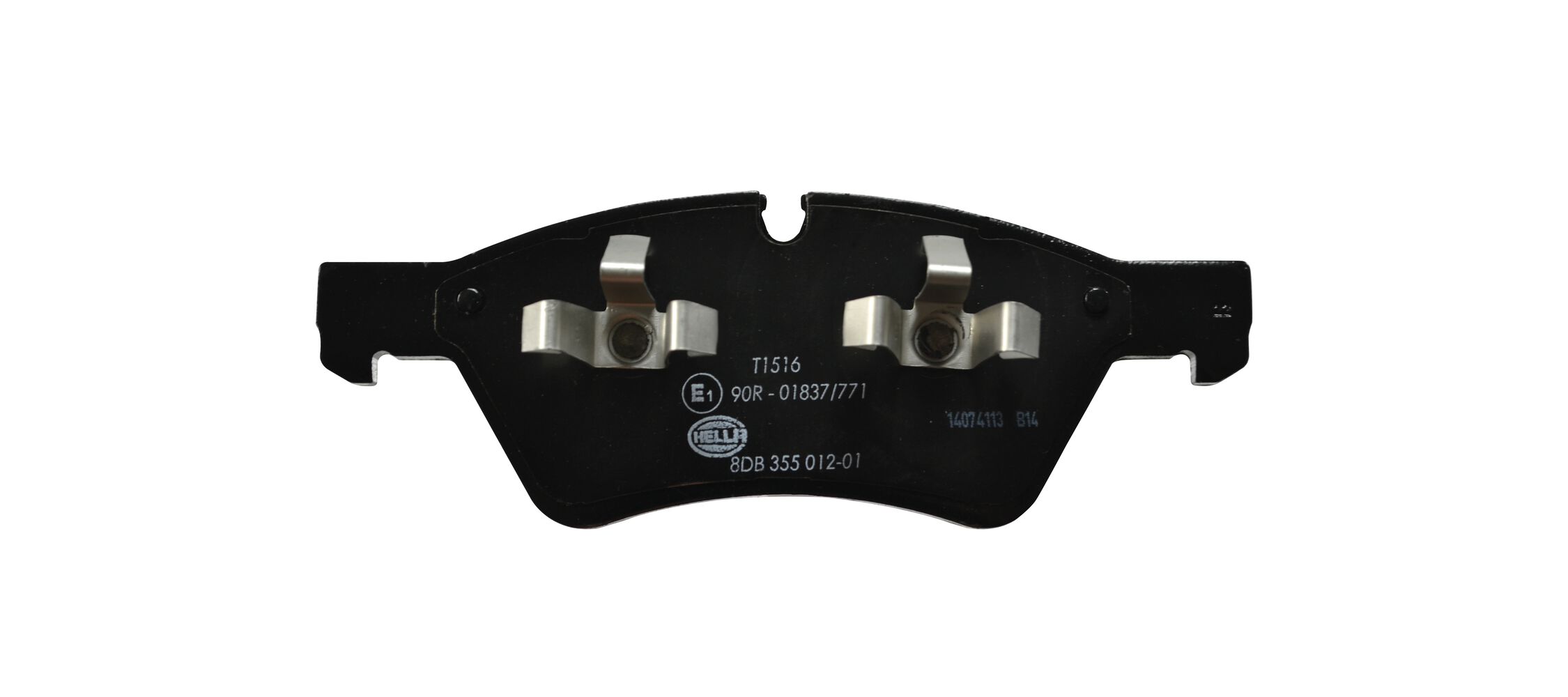 Brake Pad Set, disc brake - 8DB 355 012-011 HELLA