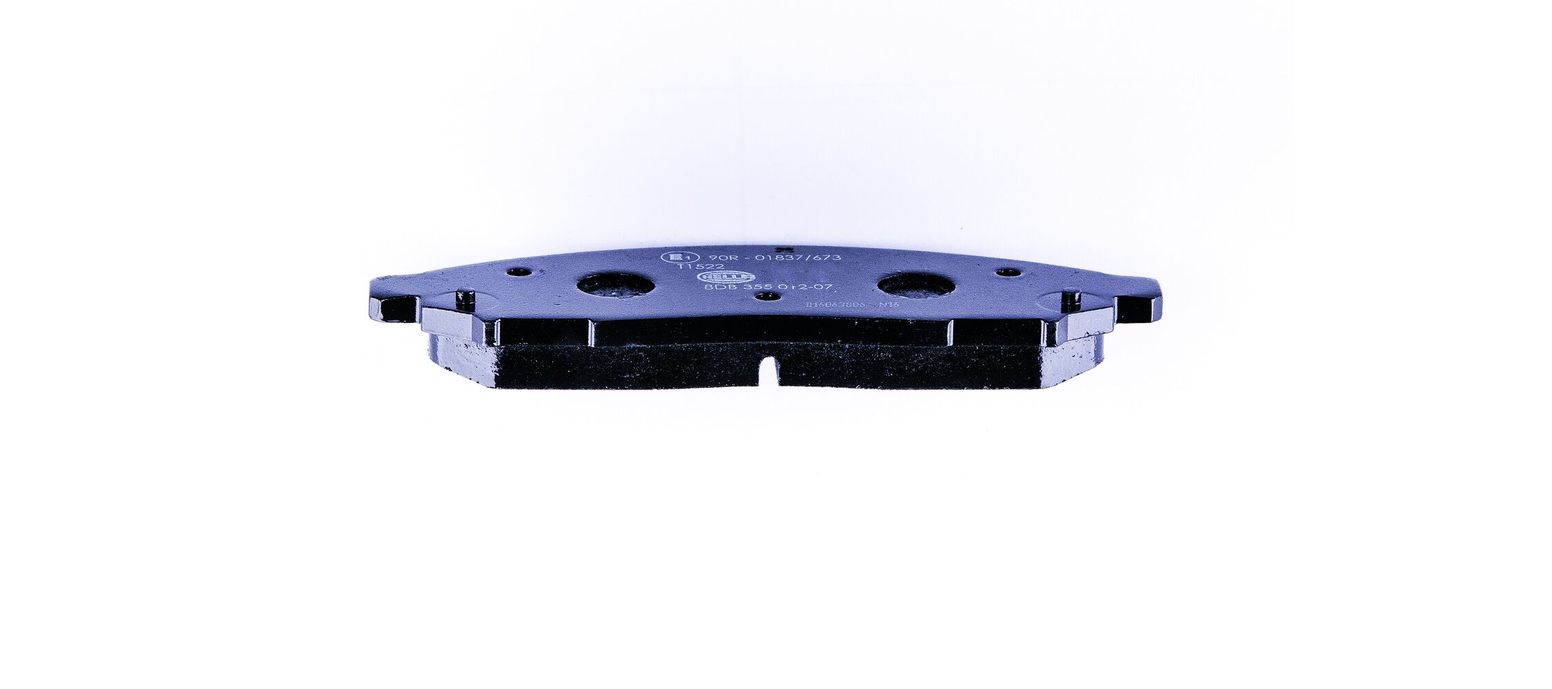 Brake Pad Set, disc brake - 8DB 355 012-071 HELLA