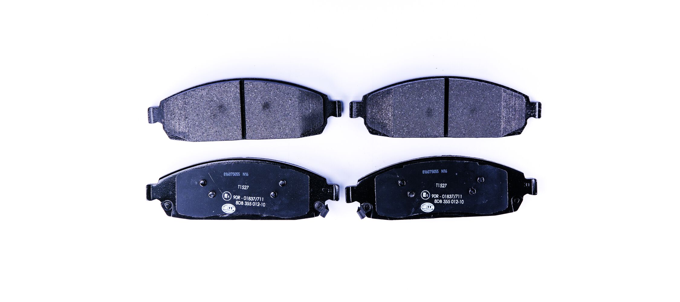 Kit pastiglie freno, Freno a disco - 8DB 355 012-101 HELLA