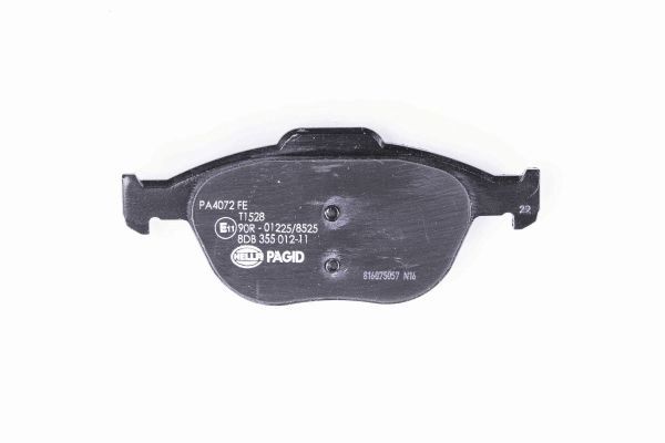 Brake Pad Set, disc brake - 8DB 355 012-111 HELLA