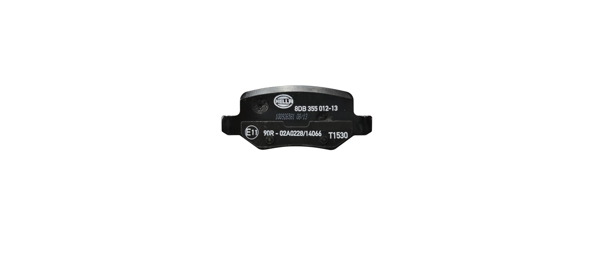 Brake Pad Set, disc brake - 8DB 355 012-131 HELLA