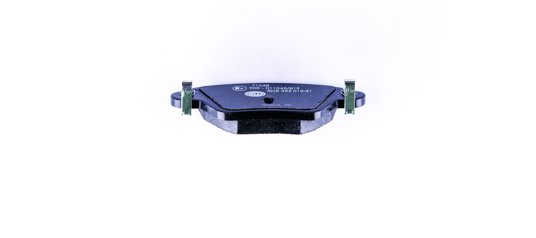 Brake Pad Set, disc brake - 8DB 355 012-211 HELLA