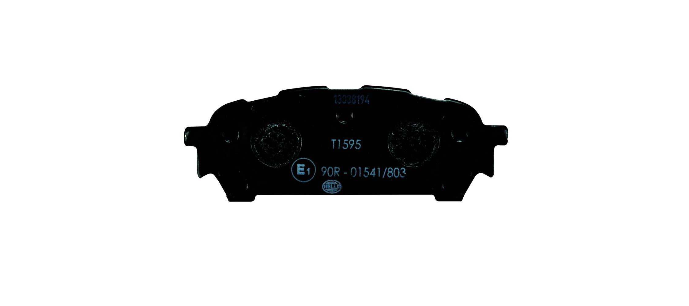 Brake Pad Set, disc brake - 8DB 355 012-311 HELLA