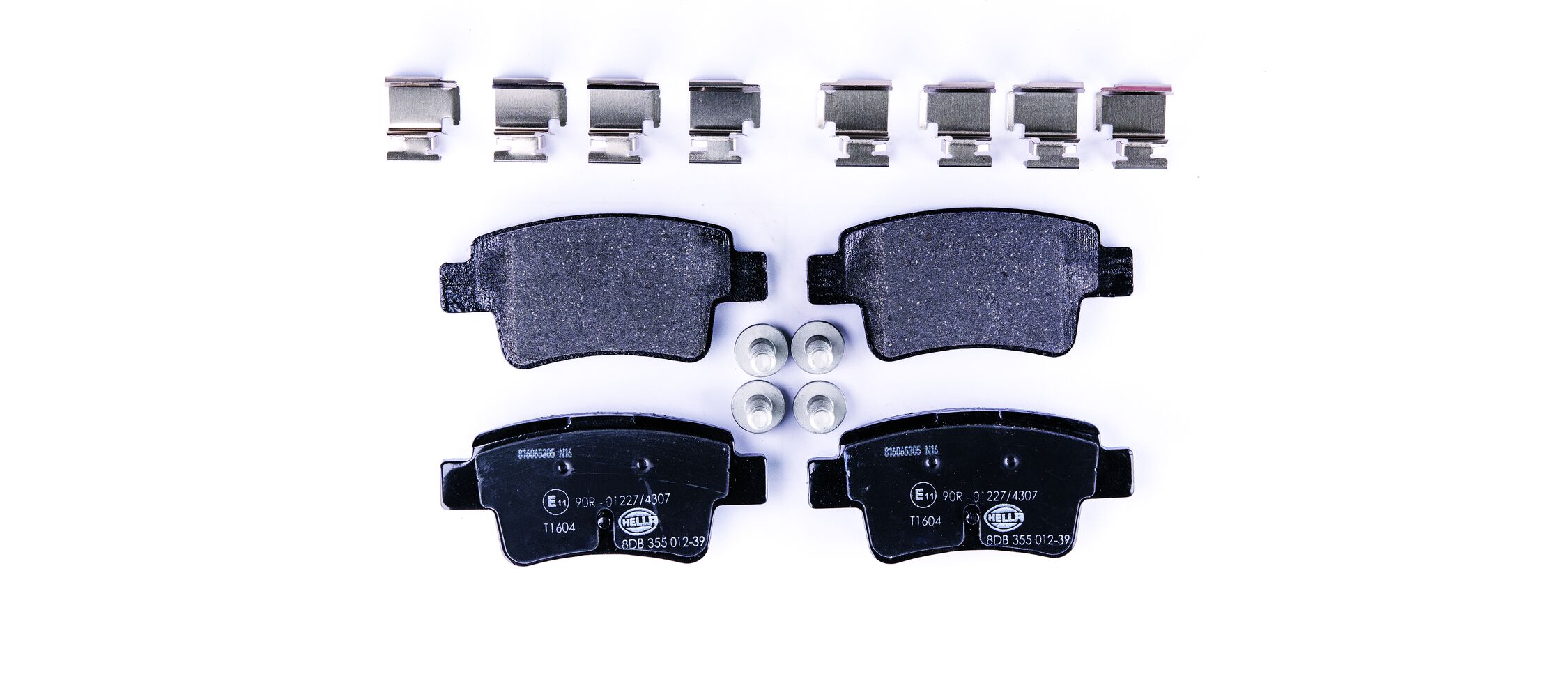 Kit pastiglie freno, Freno a disco - 8DB 355 012-391 HELLA