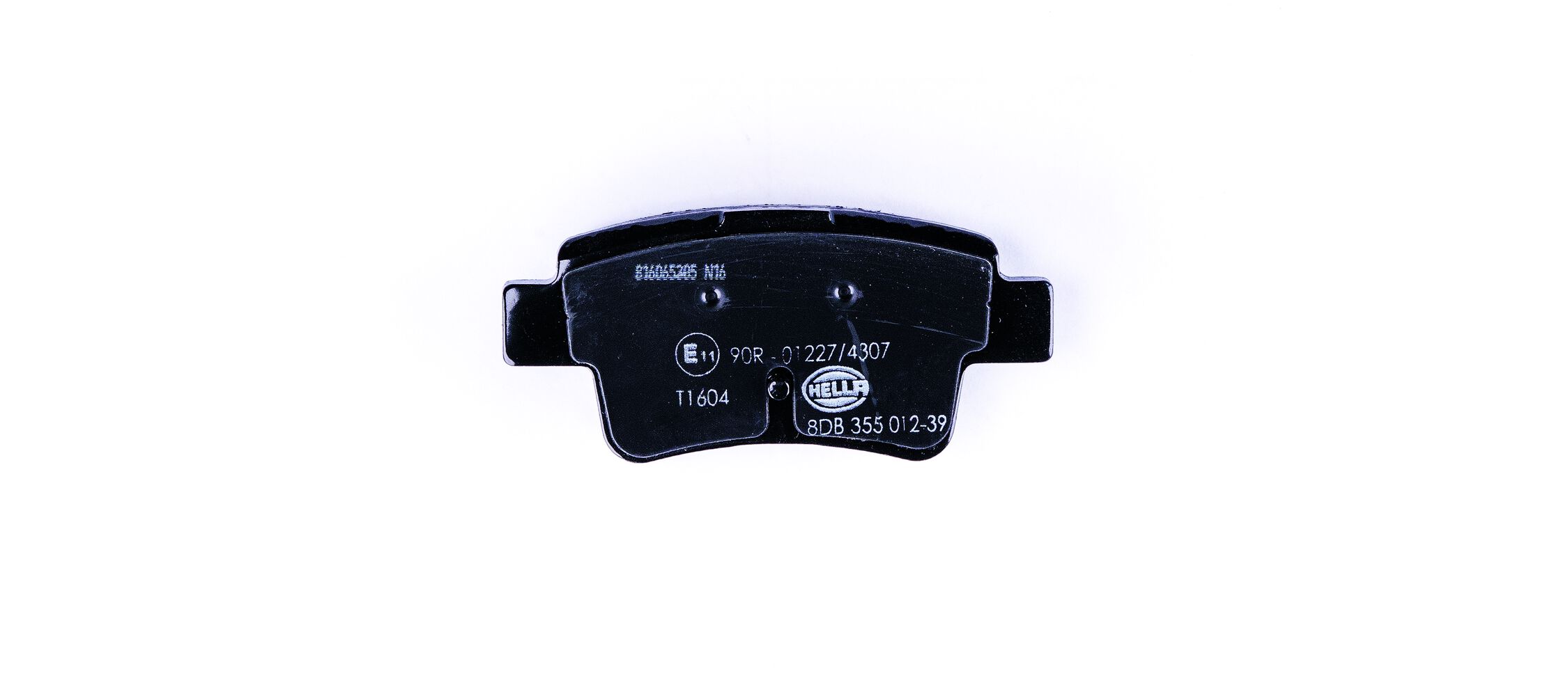 Brake Pad Set, disc brake - 8DB 355 012-391 HELLA
