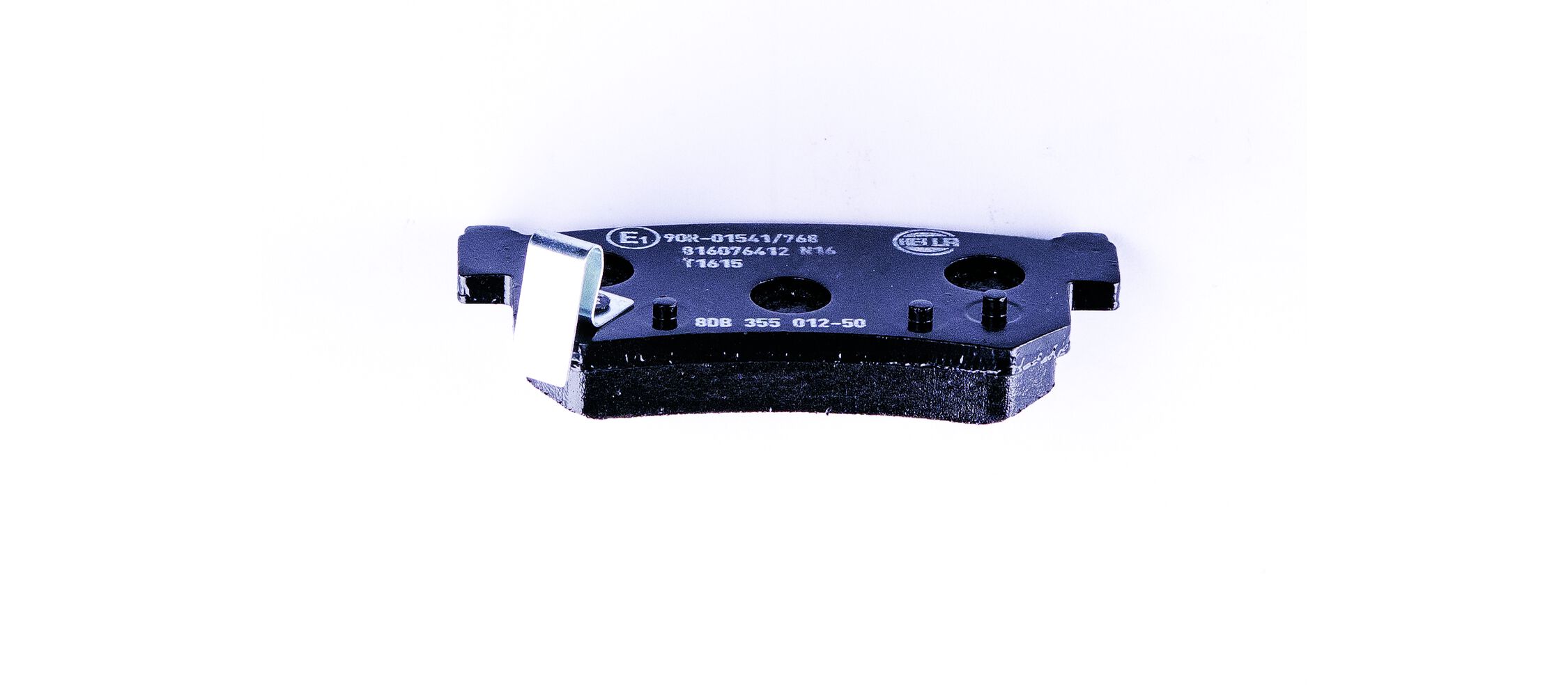 Brake Pad Set, disc brake - 8DB 355 012-501 HELLA