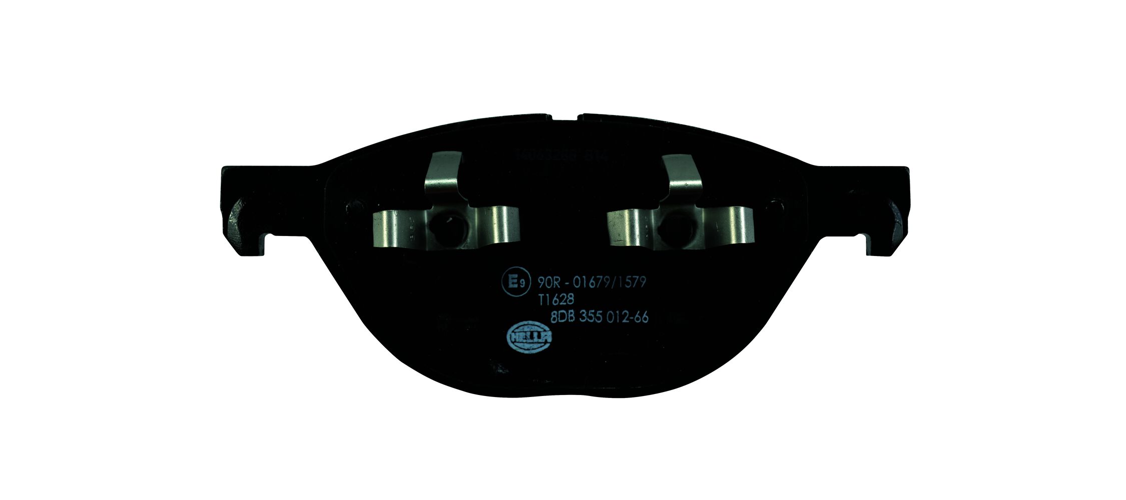 Brake Pad Set, disc brake - 8DB 355 012-661 HELLA