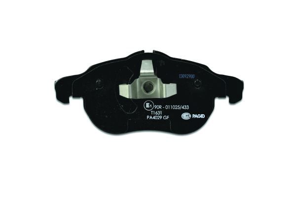 Brake Pad Set, disc brake - 8DB 355 012-681 HELLA