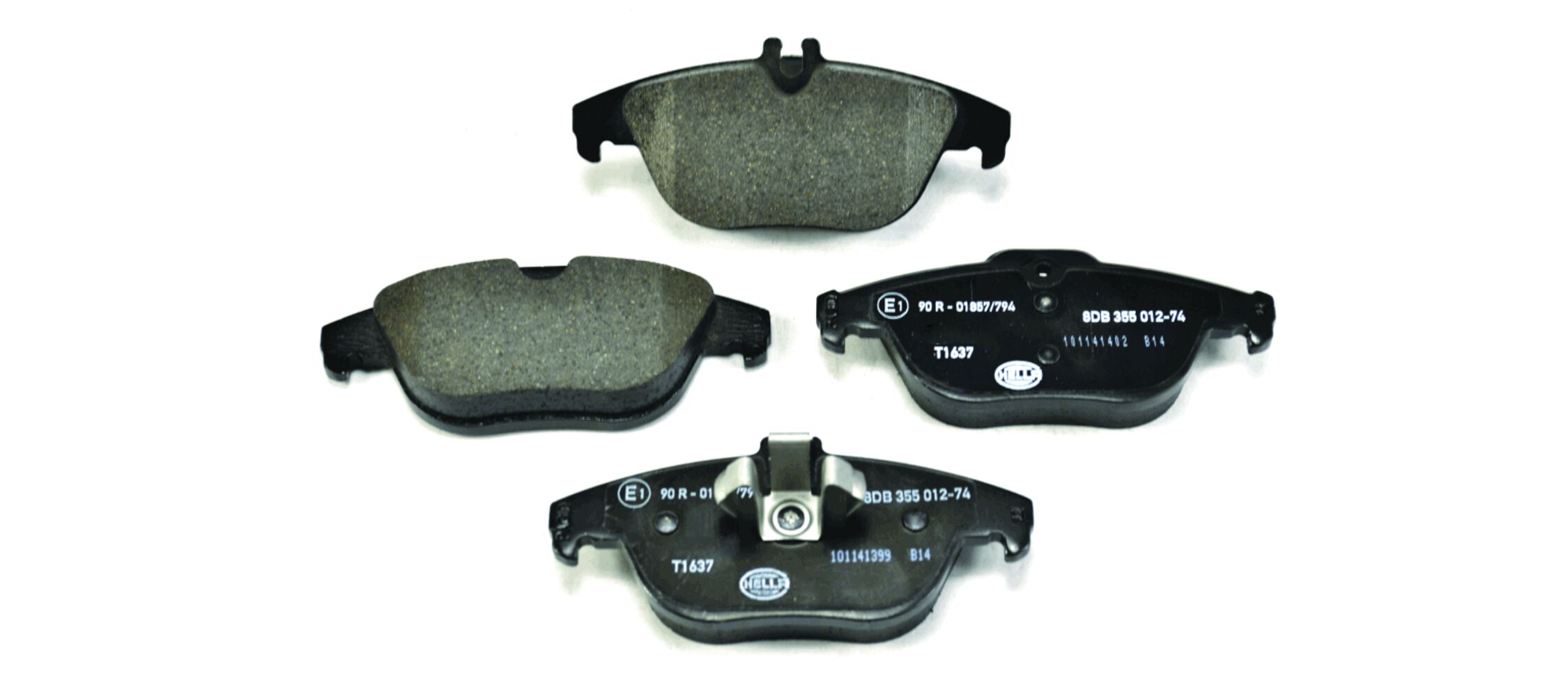 Kit pastiglie freno, Freno a disco - 8DB 355 012-741 HELLA