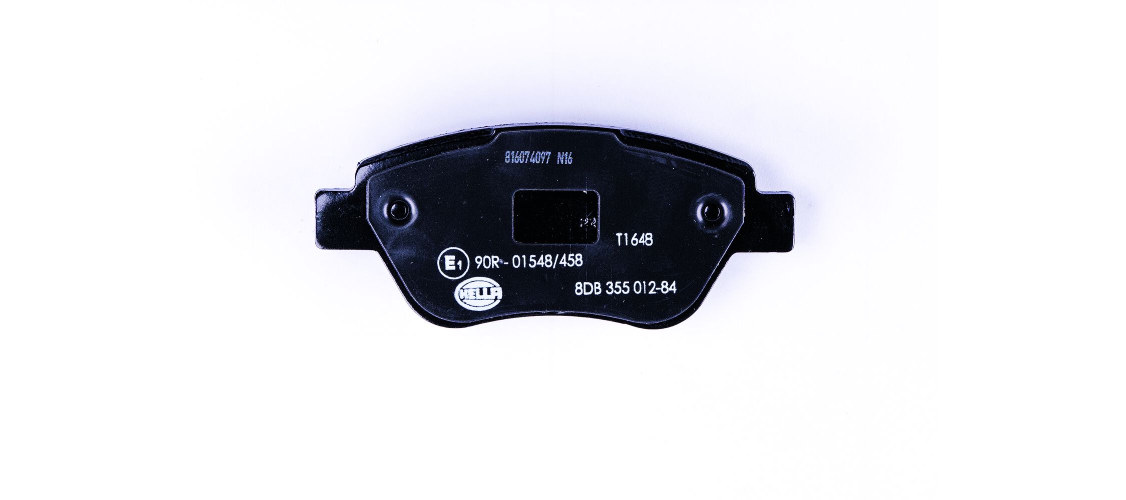 Brake Pad Set, disc brake - 8DB 355 012-841 HELLA