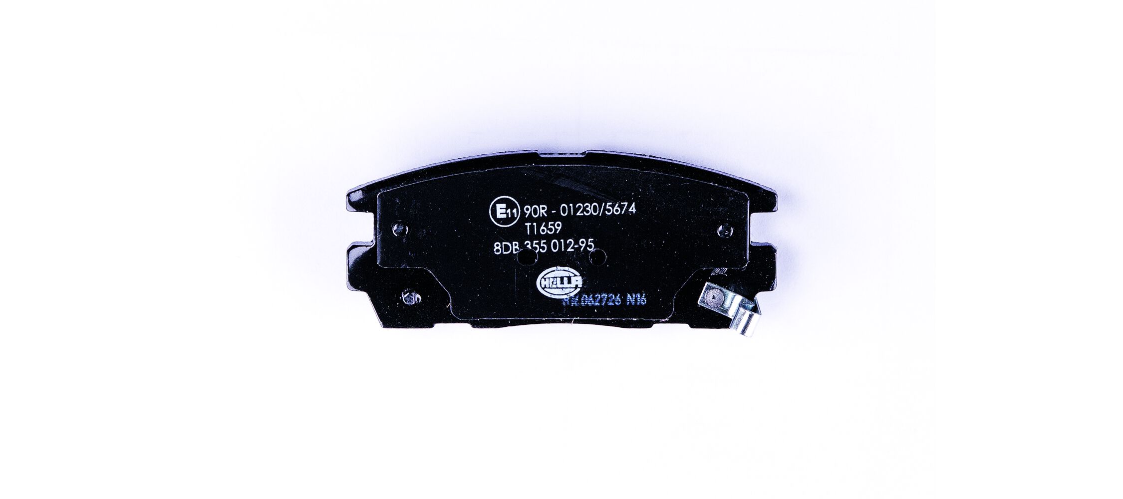Brake Pad Set, disc brake - 8DB 355 012-951 HELLA