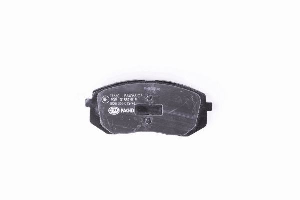 Kit pastiglie freno, Freno a disco - 8DB 355 012-961 HELLA