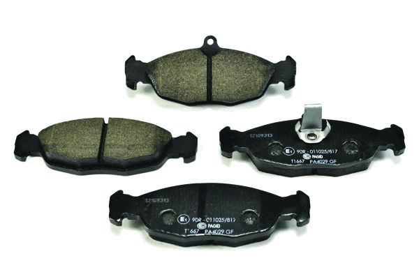 Kit pastiglie freno, Freno a disco - 8DB 355 013-031 HELLA