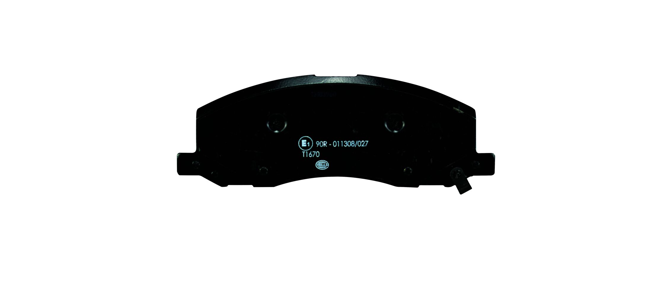 Brake Pad Set, disc brake - 8DB 355 013-061 HELLA