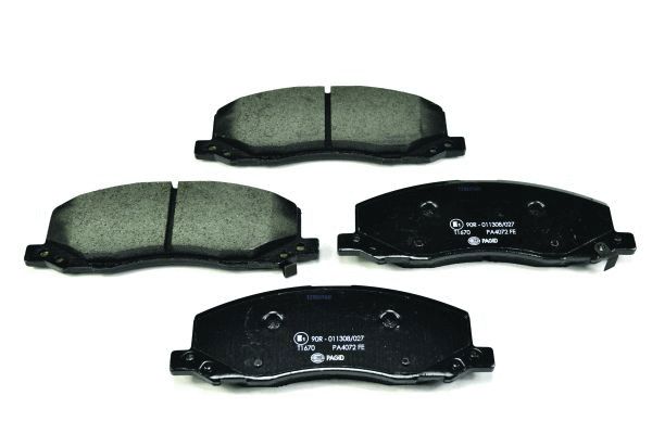 Brake Pad Set, disc brake - 8DB 355 013-061 HELLA